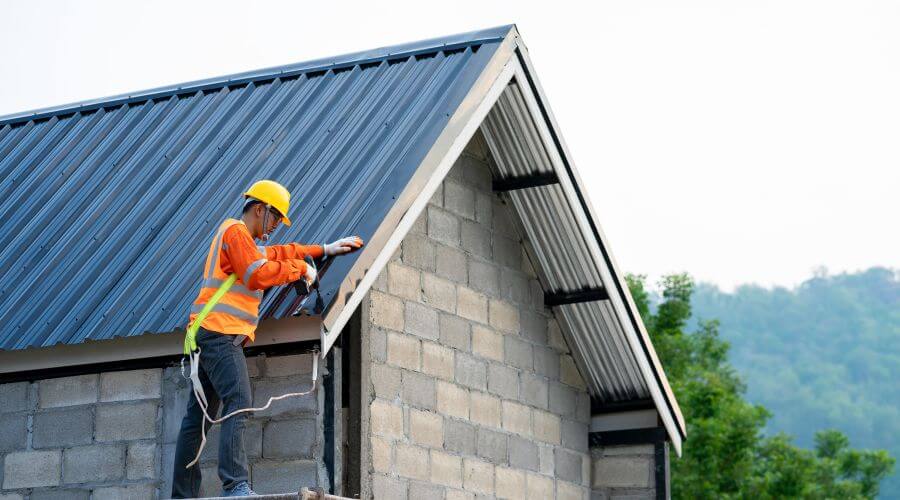 Professional metal roof installation in Comstock, WI